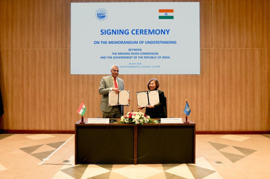 MRC, India Sign Partnership to Strengthen Water Security and Climate Resilience